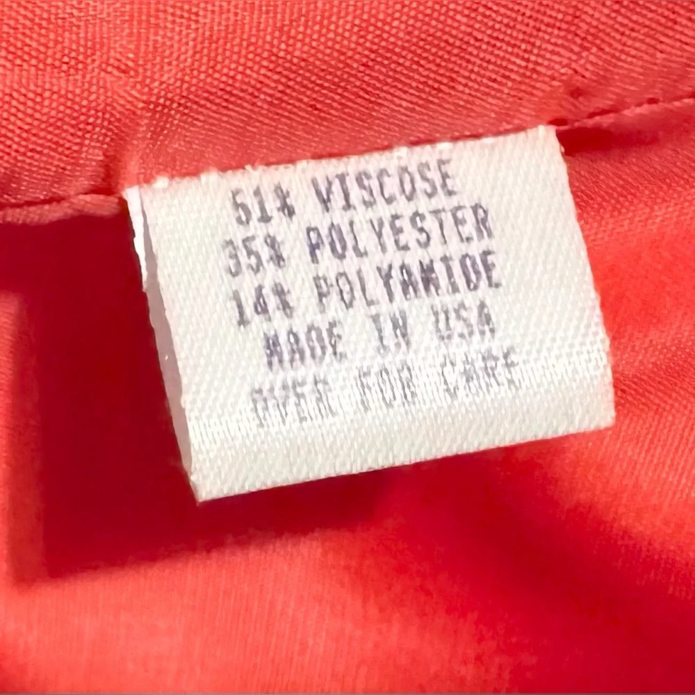 Victor Costa Orange/Pink/Yellow Circles Dress with Matching Jacket
